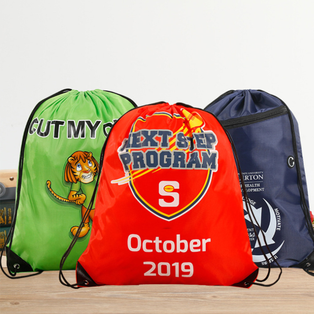 drawstring backpack bag